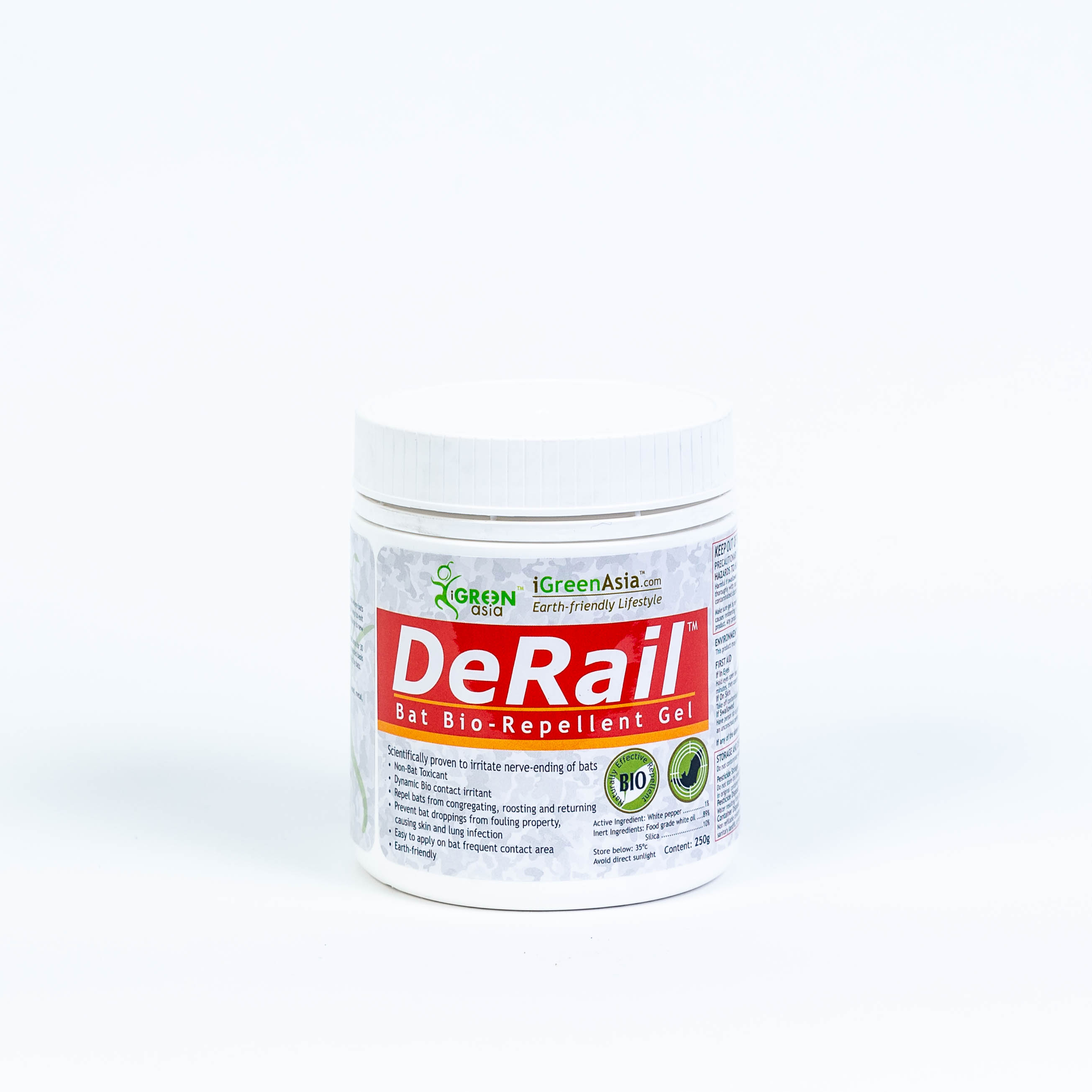 DeRail Bat Bio-Repellent Gel 250g